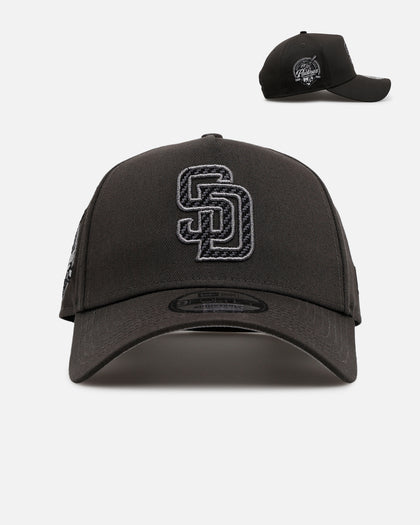 New Era San Diego Padres 'Carbon Weave' 9FORTY A-Frame Snapback Black
