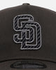 New Era San Diego Padres 'Carbon Weave' 9FORTY A-Frame Snapback Black