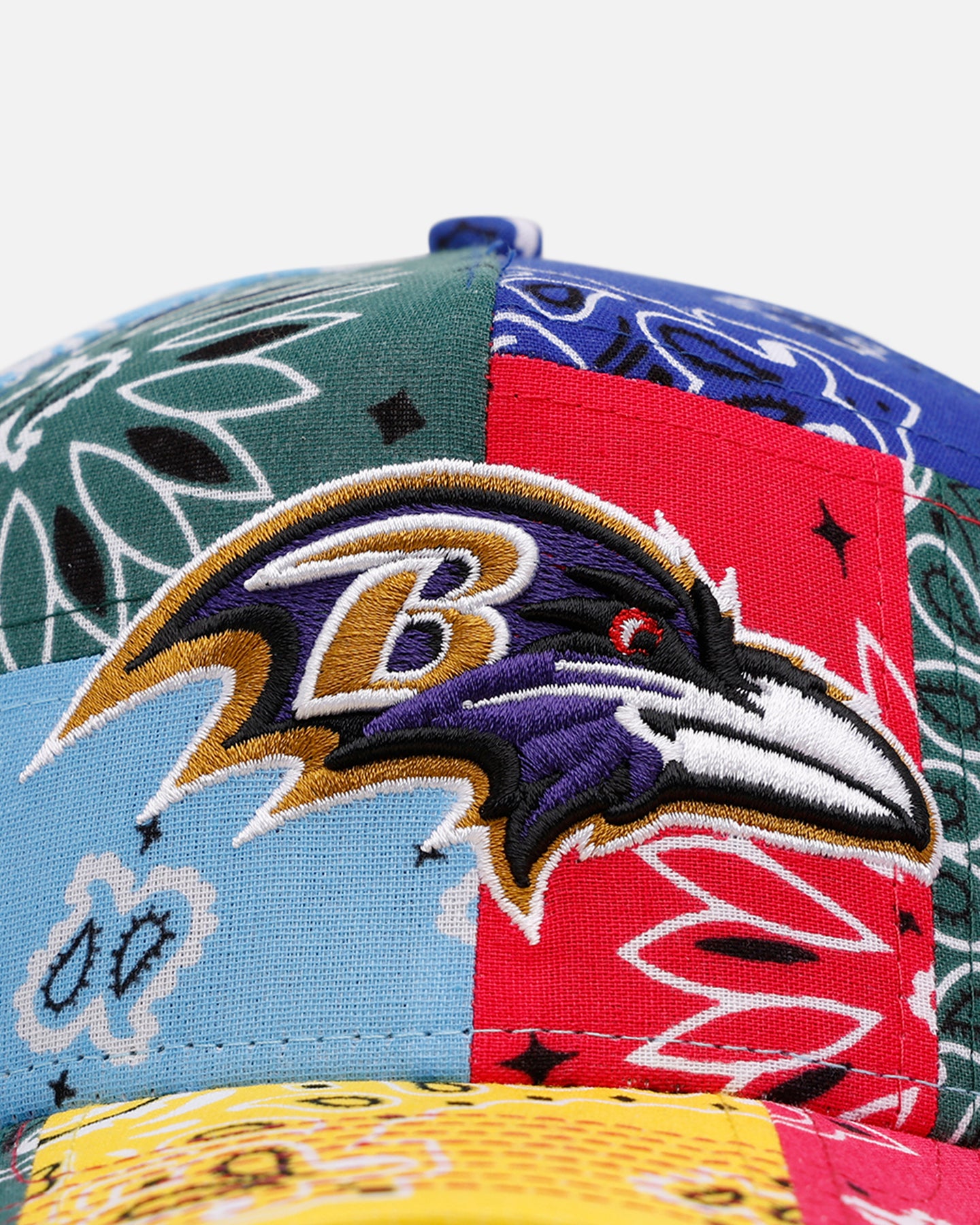 New Era Baltimore Ravens 'Paisley Patchwork' 9FORTY A-Frame