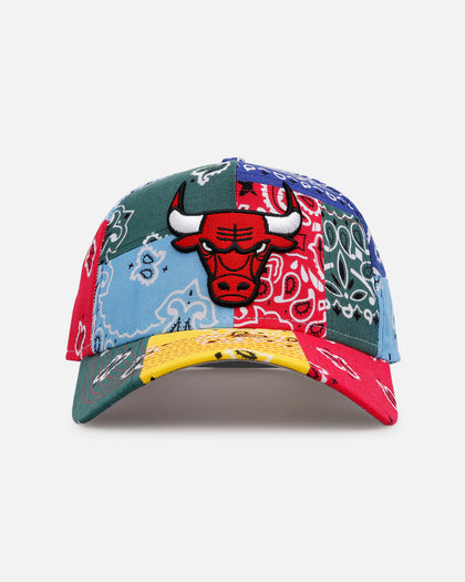 New Era Chicago Bulls 'Paisley Patchwork' 9FORTY A-Frame Snapback Multi