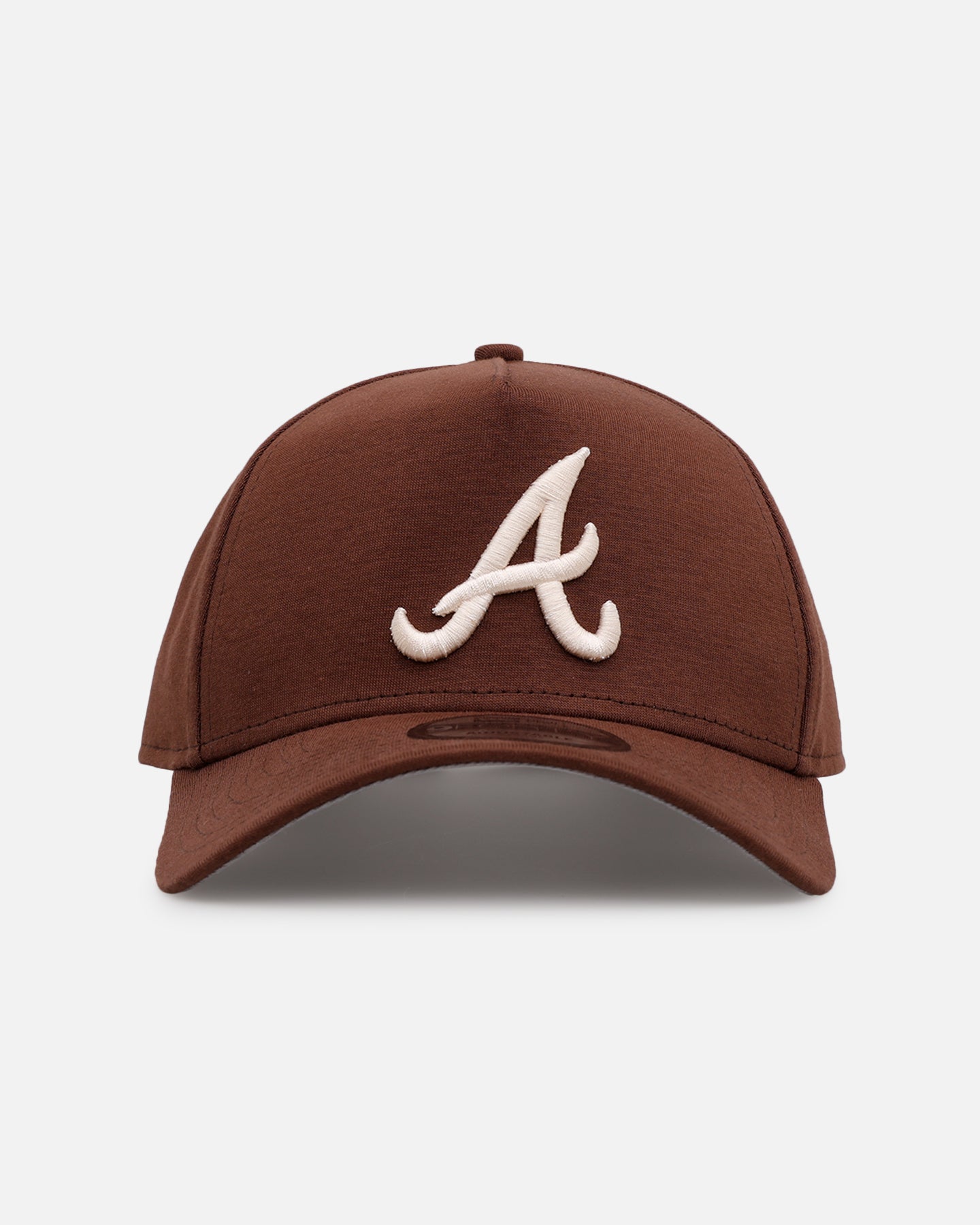 bino様ANDREA VENTURA/Trading Post チャッカー焦茶 New Era Atlanta Braves 'Cozy 2.0' 9FORTY A-Frame Strapback Brown
