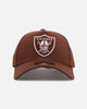 New Era Las Vegas Raiders 'Cozy 2.0' 9FORTY A-Frame Strapback Brown