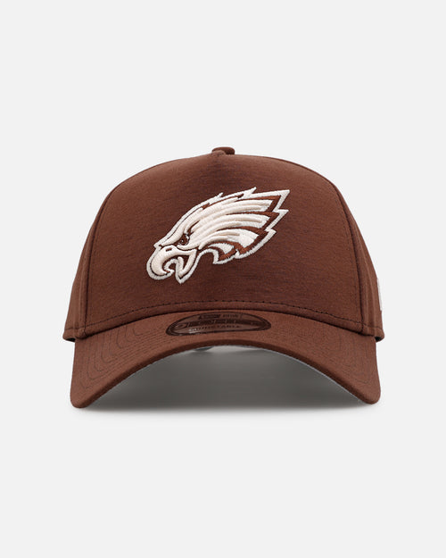 New Era Philadelphia Eagles 'Cozy 2.0' 9FORTY A-Frame Strapback Brown