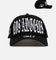New Era Los Angeles Lakers 'Oversized Gothic Script Crown' 9FORTY A-Frame Snapback Black/White