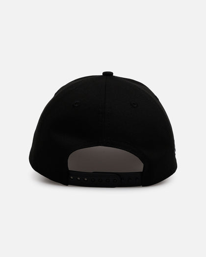 New Era Los Angeles Lakers 'Oversized Gothic Script Crown' 9FORTY A-Frame Snapback Black/White