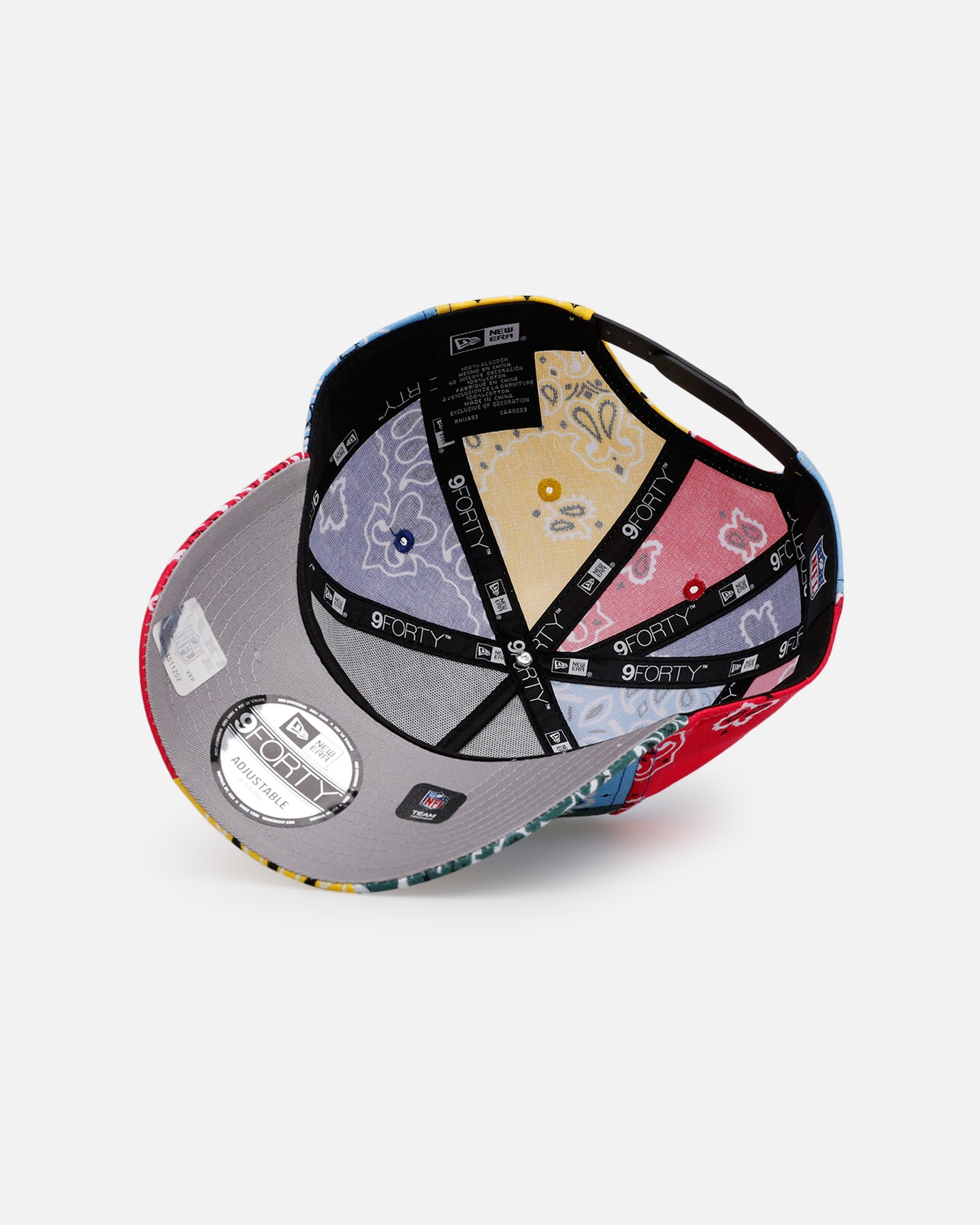 NEW ERA マイケルコース New Era San Francisco 49ers 'Paisley Patchwork' 9FORTY A-Frame