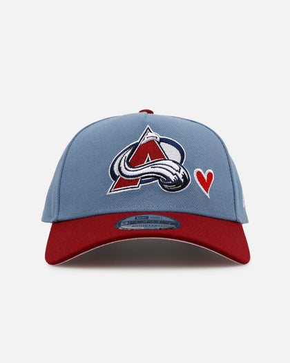New Era Colorado Avalanche 'Team Color Hearts' 9FORTY A-Frame Snapback Official Team Color