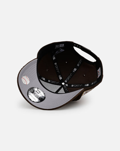 New Era Baltimore Orioles 'Walnut Cord' 9FORTY A-Frame Corduroy Snapback Walnut