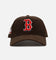 New Era Boston Red Sox 'Walnut Cord' 9FORTY A-Frame Corduroy Snapback Walnut