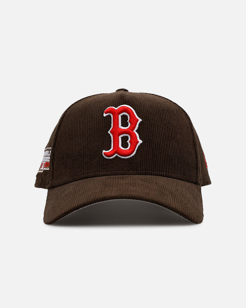 New Era Boston Red Sox 'Walnut Cord' 9FORTY A-Frame Corduroy Snapback Walnut