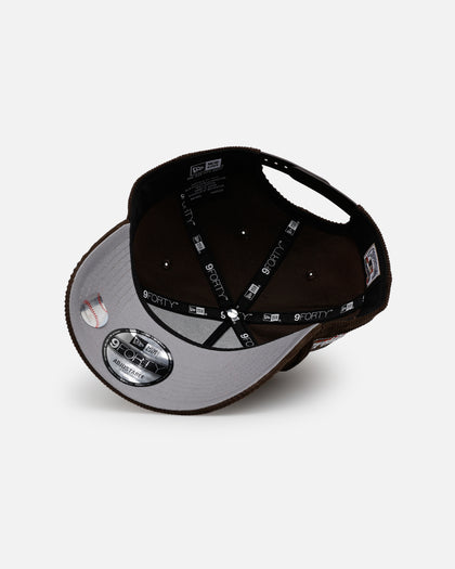 New Era Boston Red Sox 'Walnut Cord' 9FORTY A-Frame Corduroy Snapback Walnut