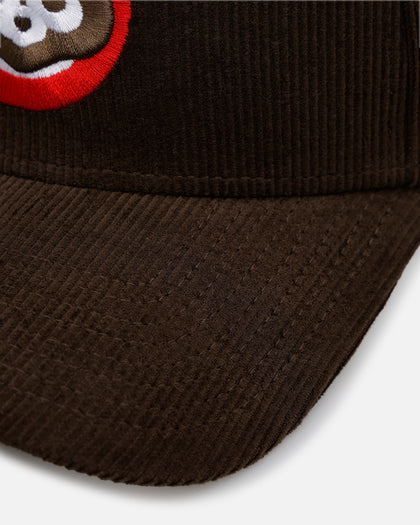 New Era Chicago Cubs 'Walnut Cord' 9FORTY A-Frame Corduroy Snapback Walnut