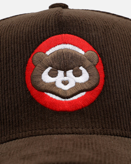 New Era Chicago Cubs 'Walnut Cord' 9FORTY A-Frame Corduroy Snapback Walnut