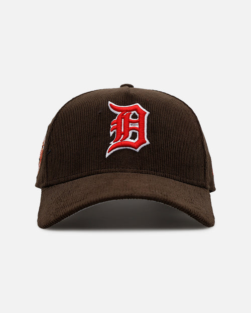 New Era Detroit Tigers 'Walnut Cord' 9FORTY A-Frame Corduroy Snapback Walnut