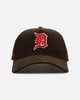 New Era Detroit Tigers 'Walnut Cord' 9FORTY A-Frame Corduroy Snapback Walnut