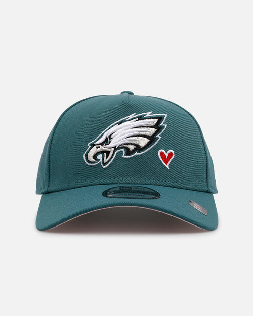 New Era Philadelphia Eagles 'Team Color Hearts' 9FORTY A-Frame Snapback Official Team Color
