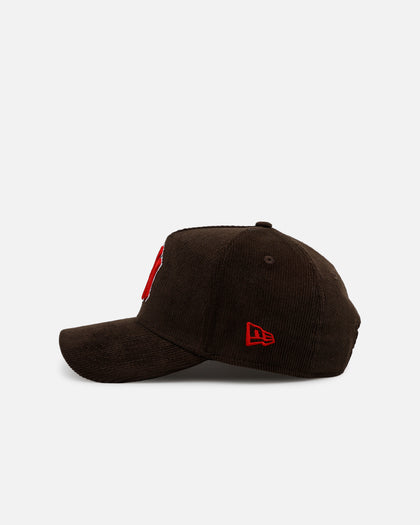 New Era New York Yankees 'Walnut Cord' 9FORTY A-Frame Corduroy Snapback Walnut