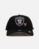 New Era Las Vegas Raiders 'Team Color Hearts' 9FORTY A-Frame Snapback Official Team Color
