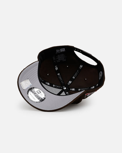 New Era Anaheim Ducks 'Walnut Cord' 9FORTY A-Frame Corduroy Snapback Walnut