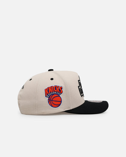 Mitchell & Ness New York Knicks 'I Love This Game' Pro Pinch Snapback Natural/Black