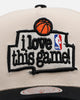 Mitchell & Ness New York Knicks 'I Love This Game' Pro Pinch Snapback Natural/Black
