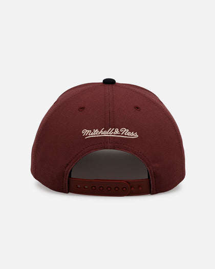 Mitchell & Ness Los Angeles Dodgers 'Vintage Burgundy' Pro Pinch Snapback Burgundy