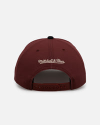 Mitchell & Ness New York Yankees 'Vintage Burgundy' Pro Pinch Snapback Burgundy