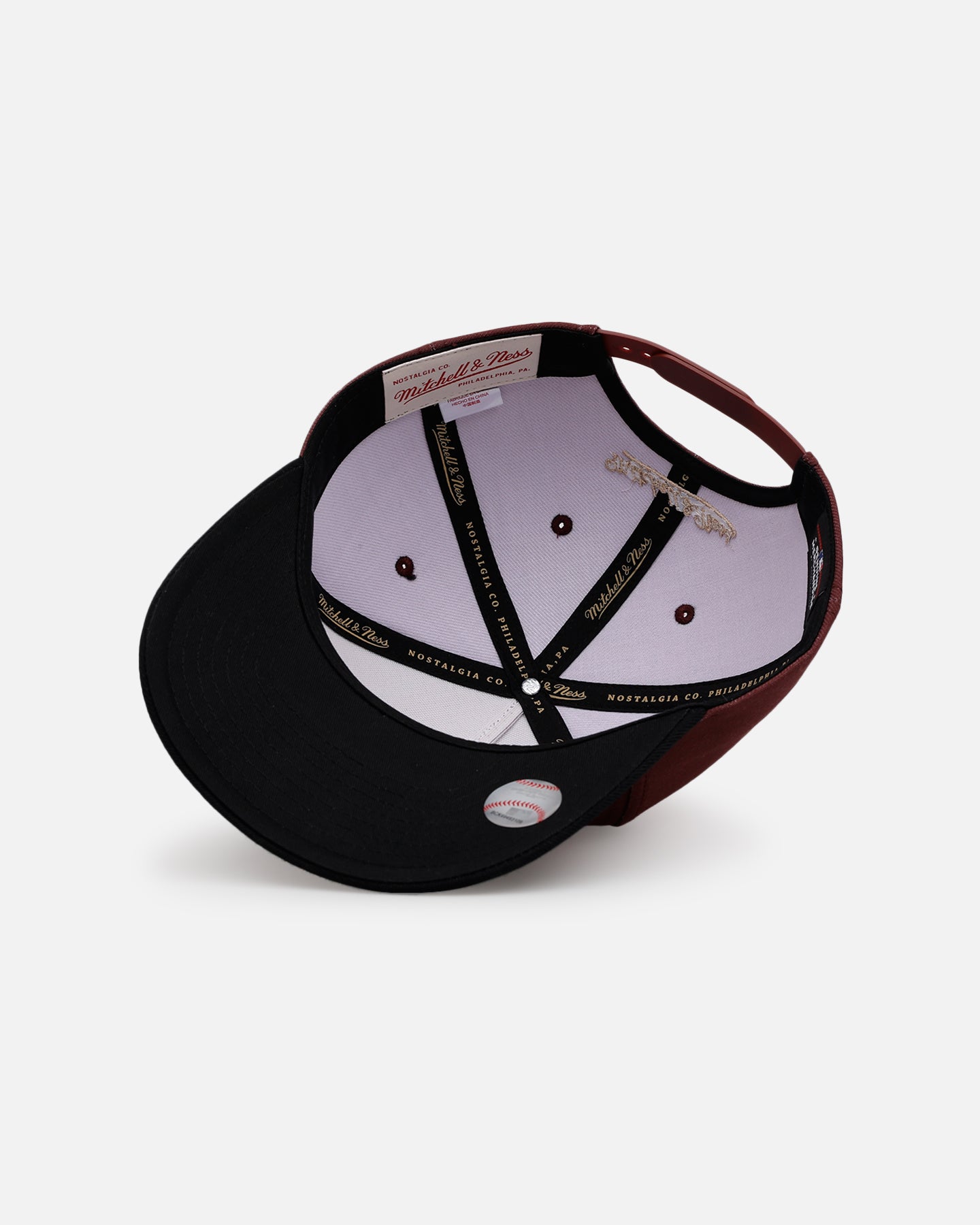 Mitchell & Ness New York Yankees 'Vintage Burgundy' Pro Pinch