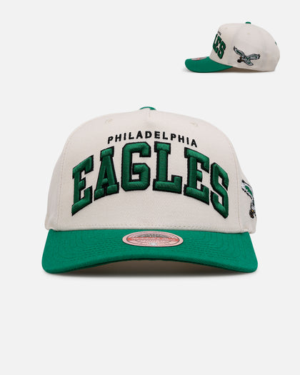 Mitchell & Ness Philadelphia Eagles 'Vintage NFL' MVP Snapback Natural