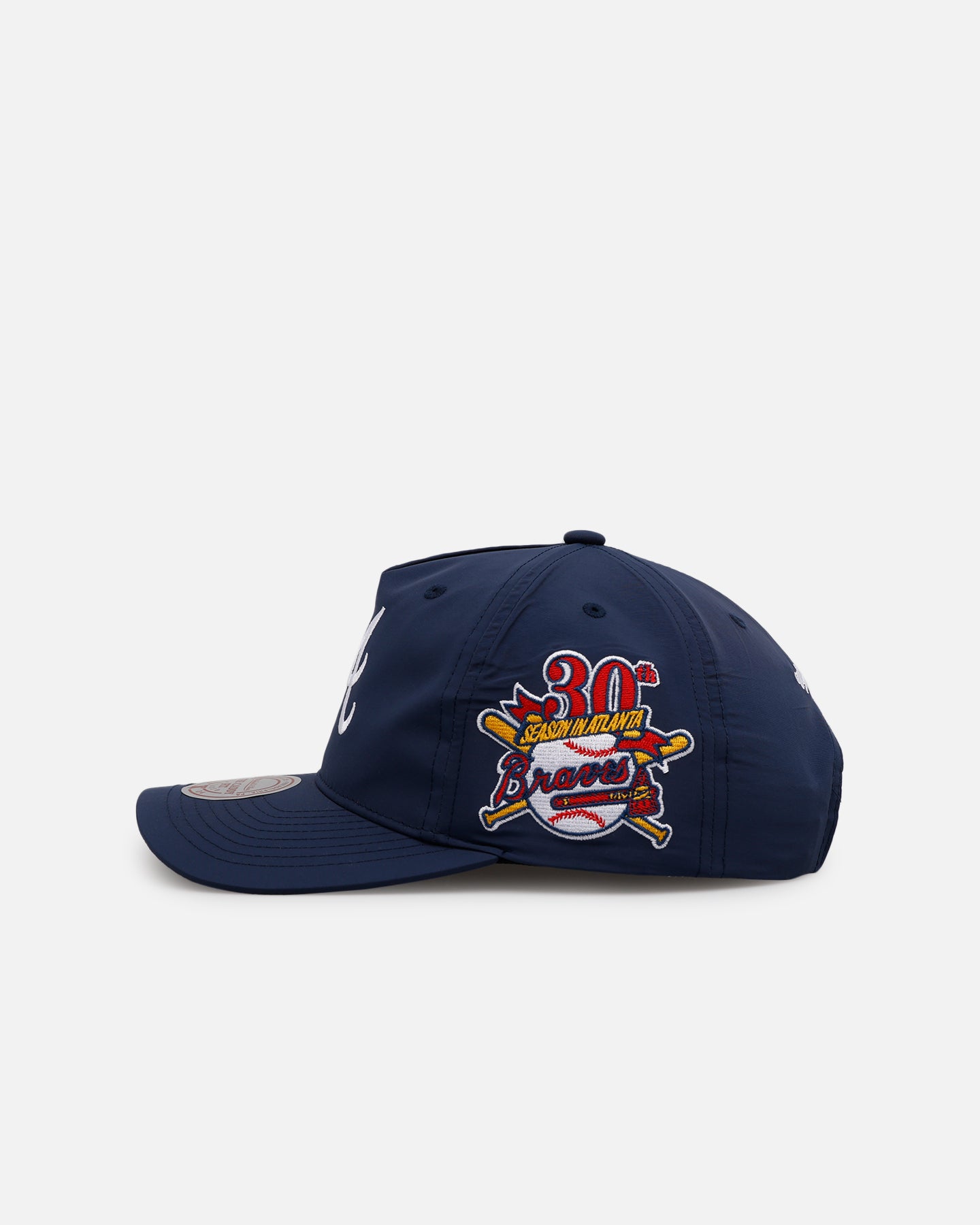 Atlanta Braves キャップ ネイビー Atlanta Braves Custom New Era 59FIFTY Cap Navy Chainstitched