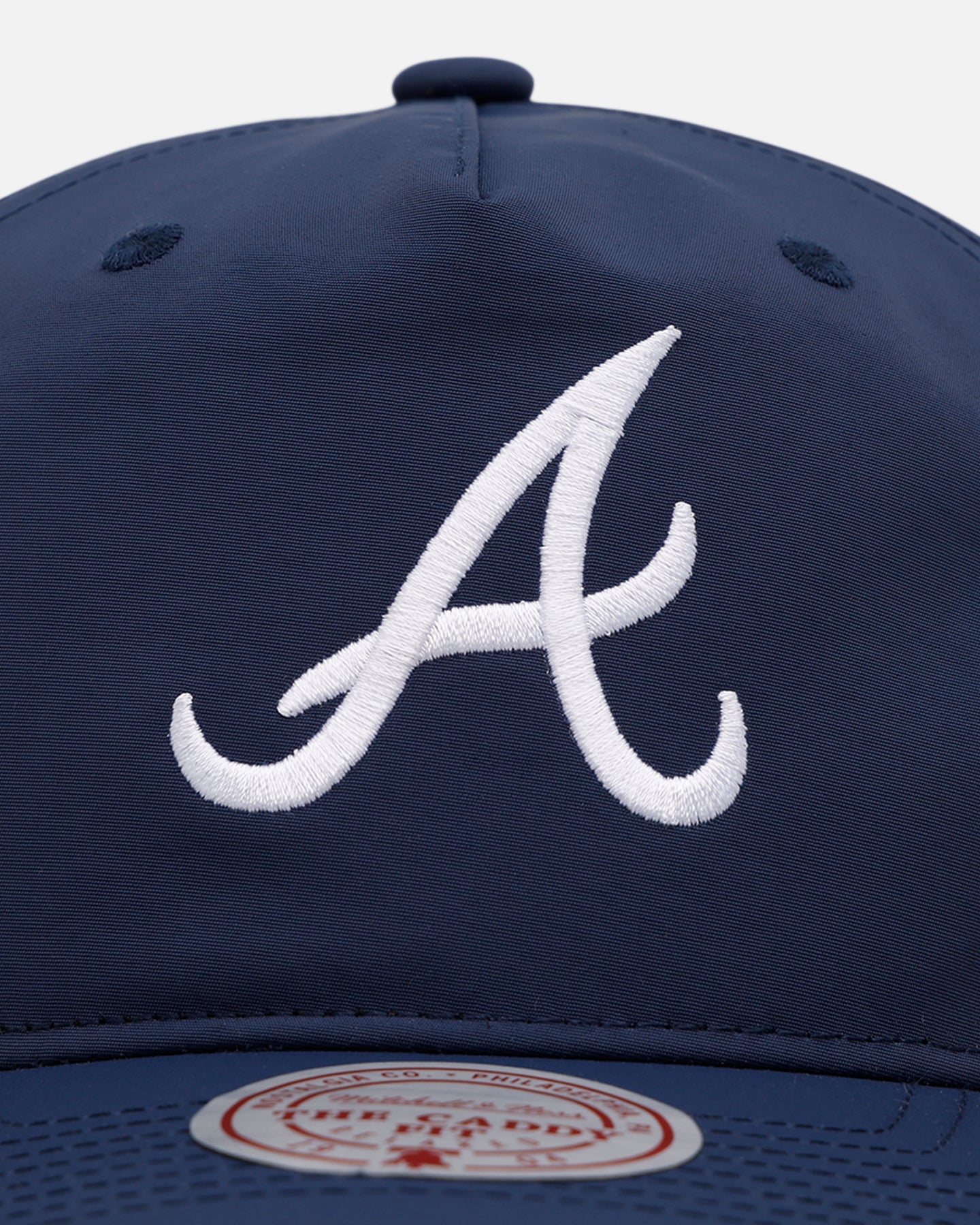 Atlanta Braves キャップ ネイビー Atlanta Braves Custom New Era 59FIFTY Cap Navy Chainstitched