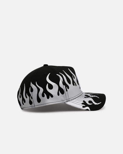 New Era Arizona Diamondbacks 'Metallic Flames' 9FORTY A-Frame Snapback Black/Silver