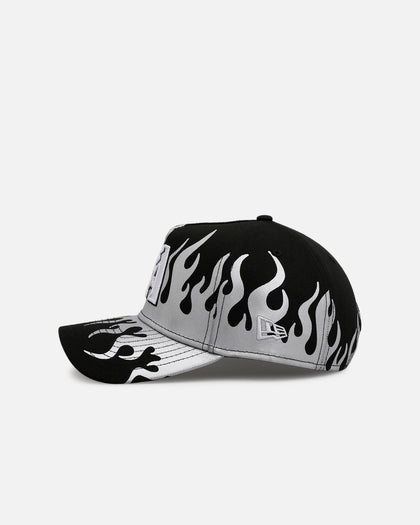 New Era Arizona Diamondbacks 'Metallic Flames' 9FORTY A-Frame Snapback Black/Silver