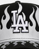 New Era Los Angeles Dodgers 'Metallic Flames' 9FORTY A-Frame Snapback Black/Silver