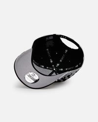 New Era Mexico National Baseball Team 'Metallic Flames' 9FORTY A-Frame Snapback Black/Silver