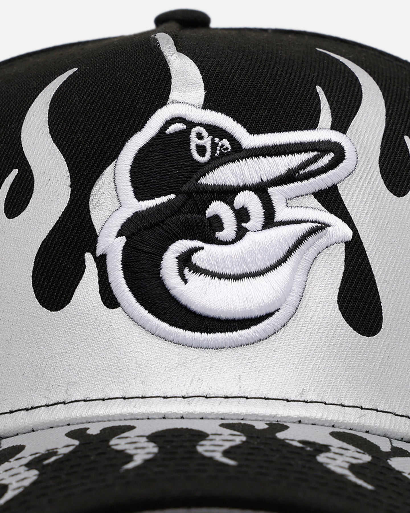 New Era Baltimore Orioles 'Metallic Flames' 9FORTY A-Frame