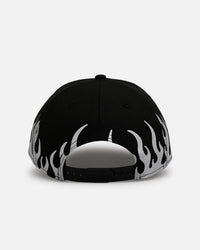 New Era San Diego Padres 'Metallic Flames' 9FORTY A-Frame Snapback Black/Silver