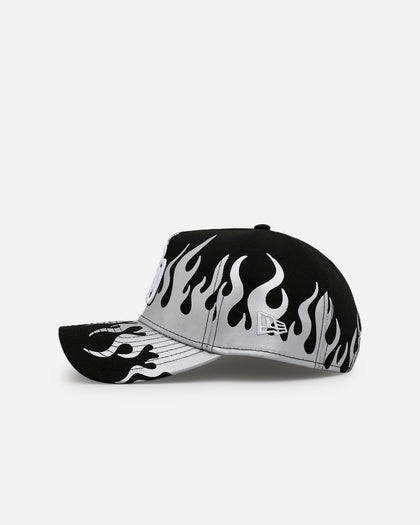 New Era San Diego Padres 'Metallic Flames' 9FORTY A-Frame Snapback Black/Silver