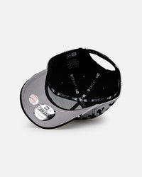 New Era San Diego Padres 'Metallic Flames' 9FORTY A-Frame Snapback Black/Silver