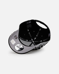 New Era Baltimore Ravens 'Metallic Flames' 9FORTY A-Frame Snapback Black/Silver