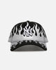 New Era New York Yankees 'Metallic Flames' 9FORTY A-Frame Snapback Black/Silver