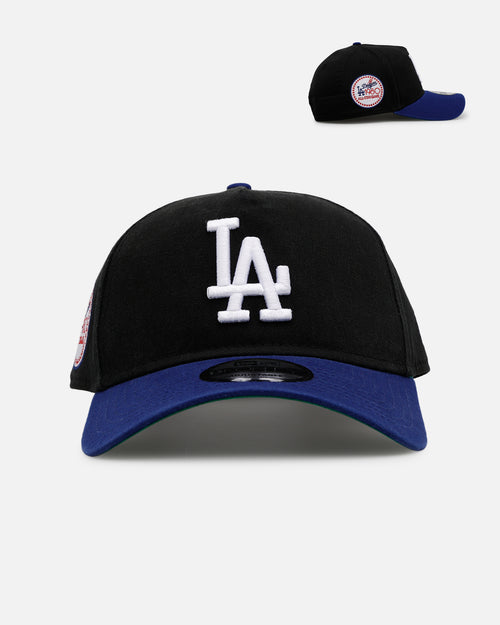 New Era Los Angeles Dodgers 'Pigment Dye Two Tone' 9FORTY A-Frame Snapback Black/Official Team Color