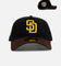 New Era San Diego Padres 'Pigment Dye Two Tone' 9FORTY A-Frame Snapback Black/Official Team Color