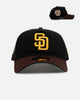 New Era San Diego Padres 'Pigment Dye Two Tone' 9FORTY A-Frame Snapback Black/Official Team Color