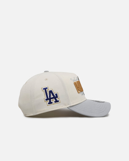 New Era Los Angeles Dodgers '24 Champs' Parade 9FORTY A-Frame Snapback Chrome