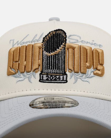 New Era Los Angeles Dodgers '24 Champs' Parade 9FORTY A-Frame Snapback Chrome