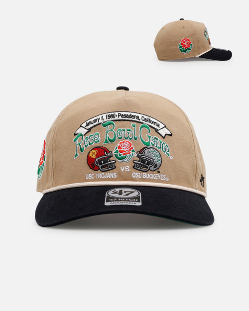 47 Brand USC Trojans Vs. OSC Buckeyes 'Vintage Bowl Game 2.0' 1980 Rose Bowl Hitch Snapback Khaki