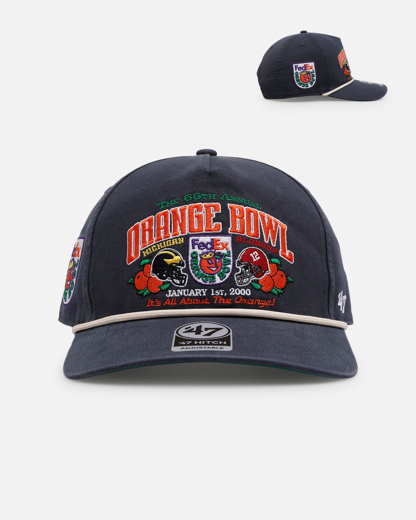 【激レア】1991 TOSHIBA AMERICAN BOWL ヘルメット 47 Brand Michigan Wolverines Vs. Alabama Crimson Tide 'Vintage