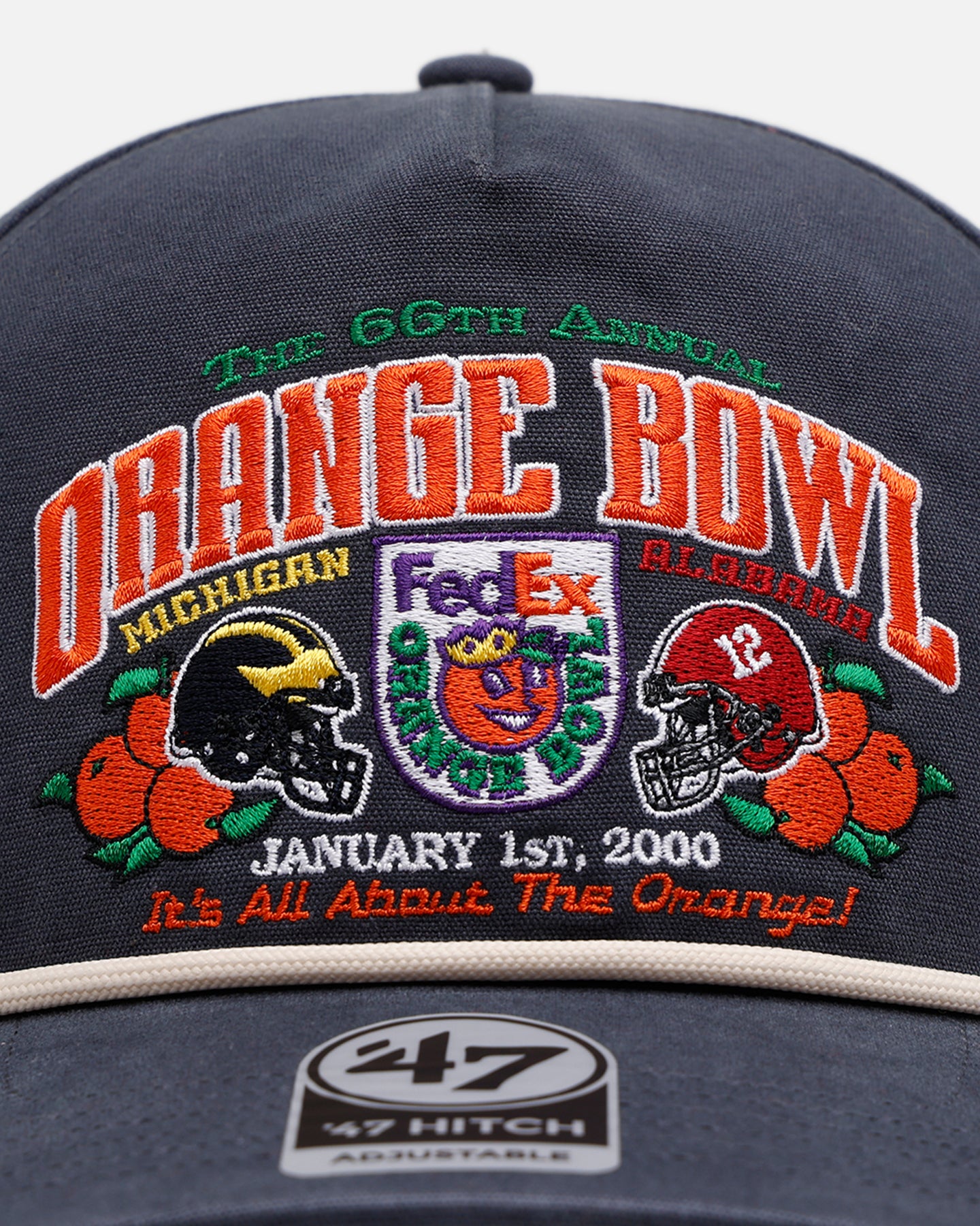 【激レア】1991 TOSHIBA AMERICAN BOWL ヘルメット 47 Brand Michigan Wolverines Vs. Alabama Crimson Tide 'Vintage