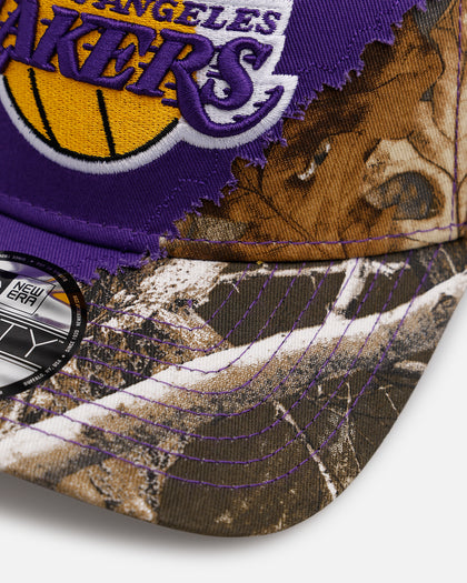 New Era Los Angeles Lakers 'Camo Tear Away' 9FORTY A-Frame Snapback Camo/Official Team Color